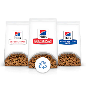 Packaging Hill's avec logo de recyclage